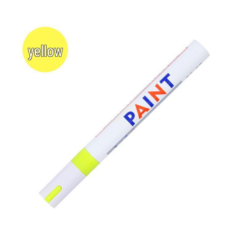 Waterproof, Fade-Resistant Paint Pen for Industrial, Car, Tire Marking, and Monument Inscription - Multi-Purpose Touch-up Pen