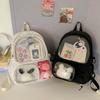 Dot Print School Ita Bag Japan Korean Casual Mochila New Student Backpack Transparent Mochilas Fashion Ins Bags for Woman