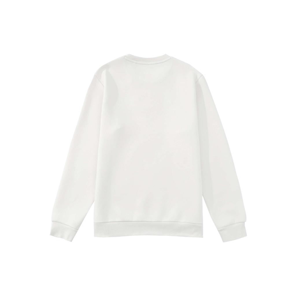 Li Ning Wade Series Buchstaben-Print Pullover Hoodie Übersee-Version Herren Hoodies Off-White AWDS189-3K