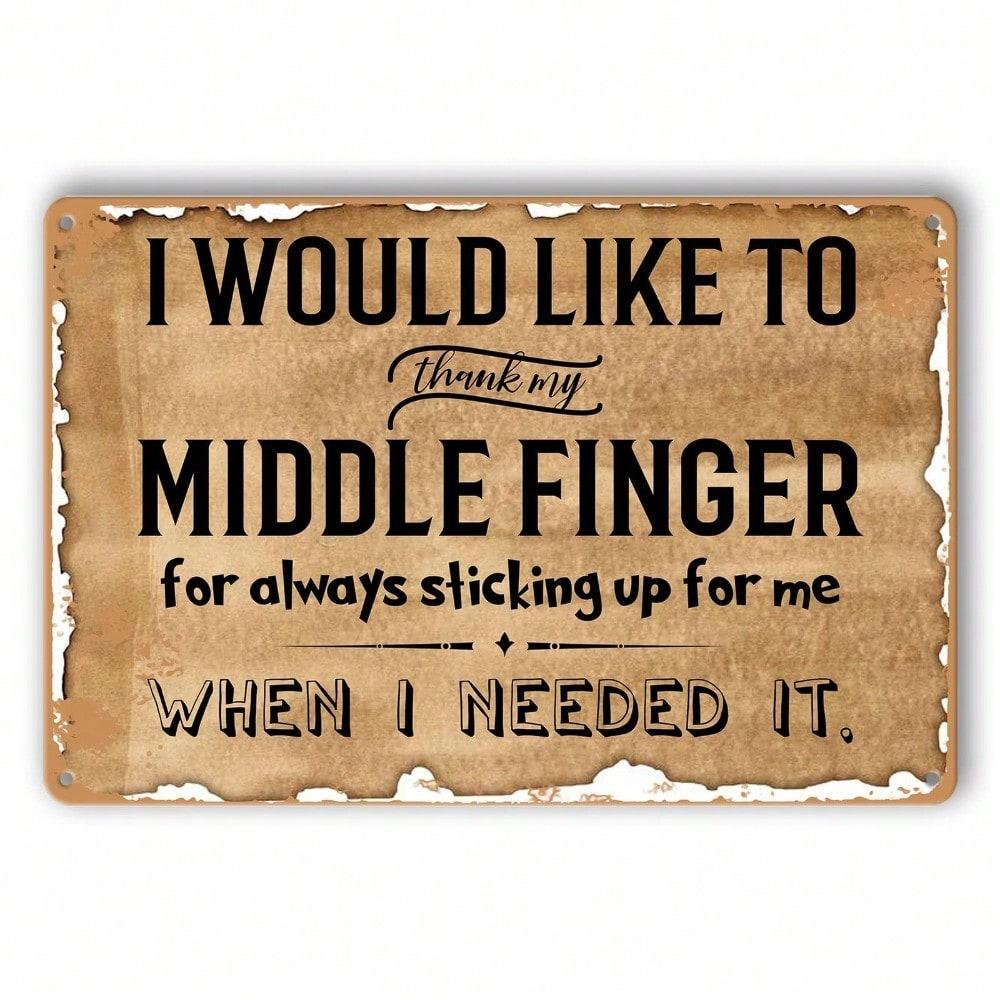 

Metal Wall Poster Cool Sign for Men Garage Bar