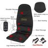 Coussins de massage électriques Coussin de Massage corporel, Coussin de Siège Chauffant, avec 5 Moteurs vibrants, pour l 99254