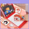 Wooden Magnetic Dress Up Puzzle For Kids With Character And Profession Themes For Early Learning Development