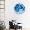 Creative Painting Wall Clock 11 Inch Moon Wall Clock Living Room Acrylic Wall Decoration Mute Clocks Unique Gift