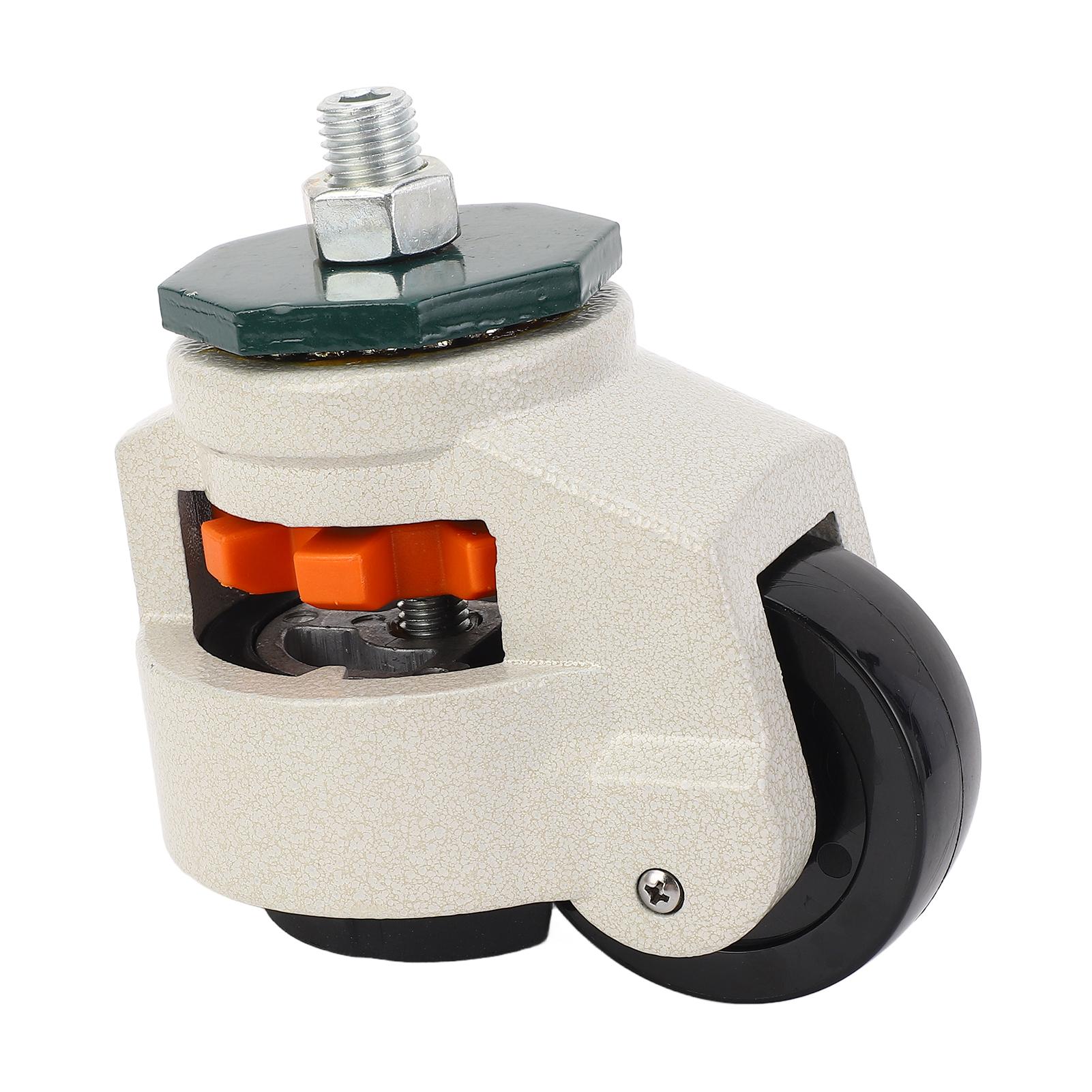 

Выравнивающее колесо с резьбовым стержнем M16, внешний диаметр 75 мм, регулируемая высота, для