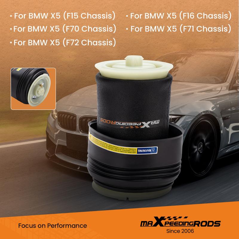 Rear Air Suspension Bag for BMW X5 X6 E70 E71 37126790078 37126790080 Air Shock Air Spring Bag Bags