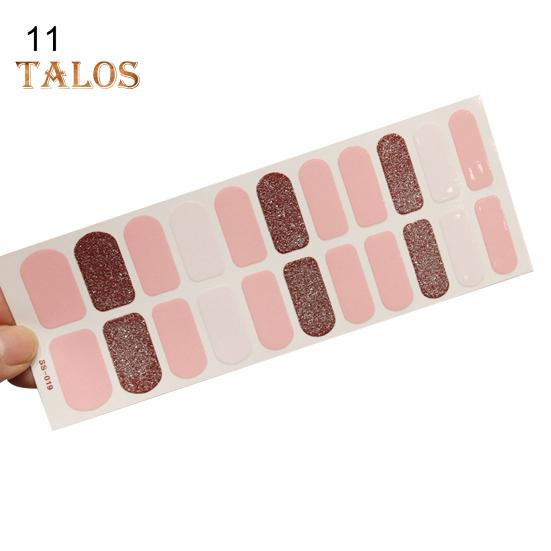 Nail Sticker Self-Adhesive Eco-friendly Paper Nail Art Stickers Decals for Beauty