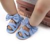 Sommer Kleinkind Baby Mädchen Bogen Sandalen Casual Strand Schuhe Anti-Slip Neugeborenen Kleinkind Prewalker Lauflernschuhe 0-18M