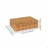 Wooden Infant Tooth Keeper Wood First and Curl Box Keepsake Gift Milk Dentals Storage Case for