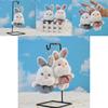 Plush Bunny Keychain With Short Plush Material For Kids And Collectors