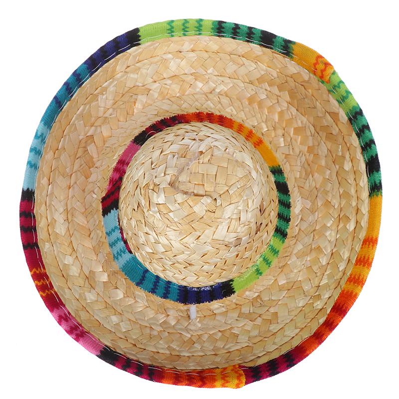 Pălărie de paie pentru câini Mini Pet Sombrero Pălărie de soare pentru pisici Pălărie de paie pentru petrecere pe plajă Pălărie pentru câini