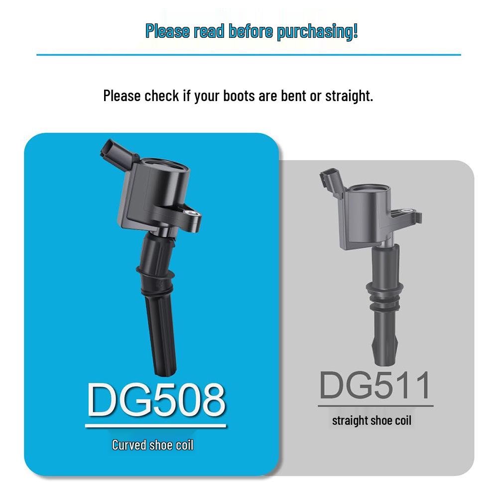 Zündspule DG508 & Zündkerze SP413 Zündkerzen-Kit für Ford F150 Mustang V8 4,6L - 8 Stück