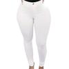 Pantaloni Lunghi Elasticizzati Monocolore alla Moda con Senso Femminile per Donna Sexy All-Match Slim Fit ad Alta Elasticità