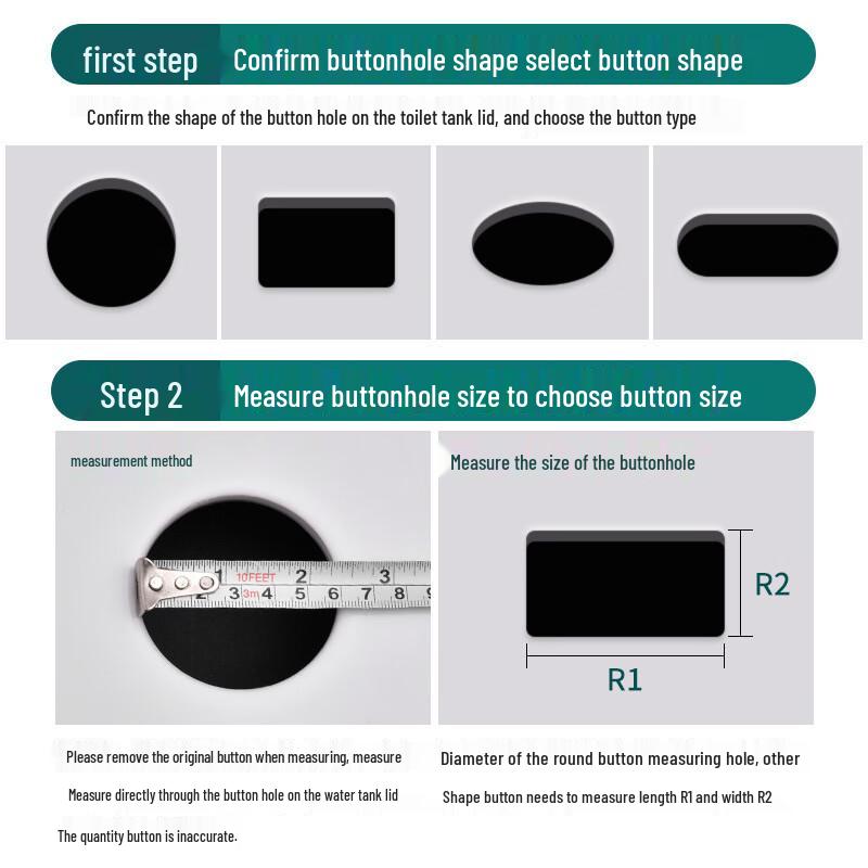 Toilet Cistern Flush Button