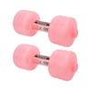 2 Peças Halteres Cheios de Água Peso Halteres Ajustáveis Modelagem Corporal Equipamento de Ginástica para Casa