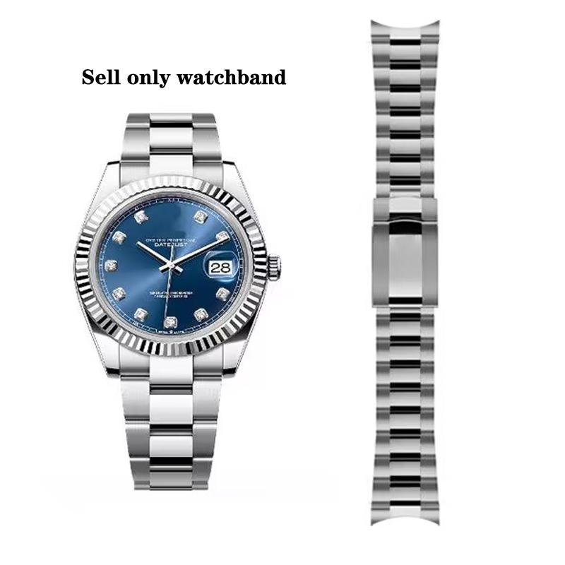 Watch Band For Rolex Oyster Perpetual Datejust DAYTONA SUBMARINER 904L Stainless Steel Luxury Men Watch Strap 20mm 21mm