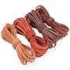 Diy Jewelry Material, Shoelace, Bracelet, Necklace, Sweater Chain, Cowhide Rope 3Mm First Layer, Suede Cowhide Strip.