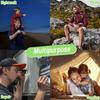 Mini Portable Flashlight Nine XPE Lamp Beads Strong Lighting Using 3*AAA Batteries Pocket Outdoor Emergency Torch Children Gifts