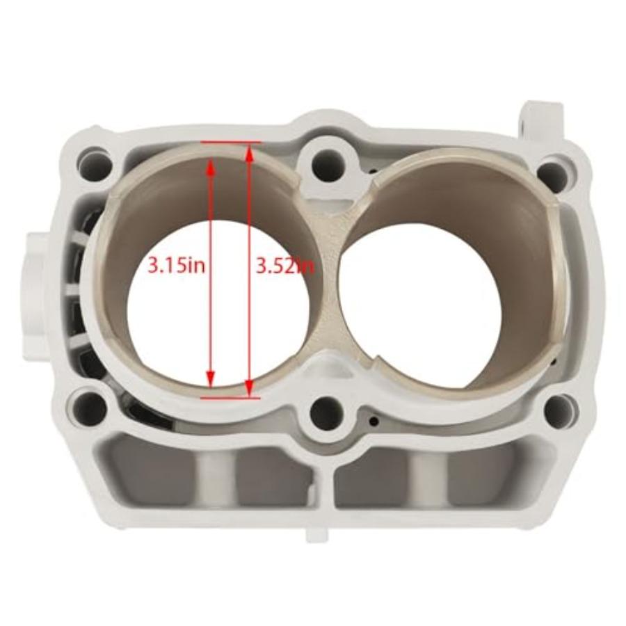 

Комплект цилиндра и поршневых колец с прокладкой для замены для Polaris RZR 800 2008 2009 2010 Внедорожный квадроцикл Модернизация производительности двигателя United States