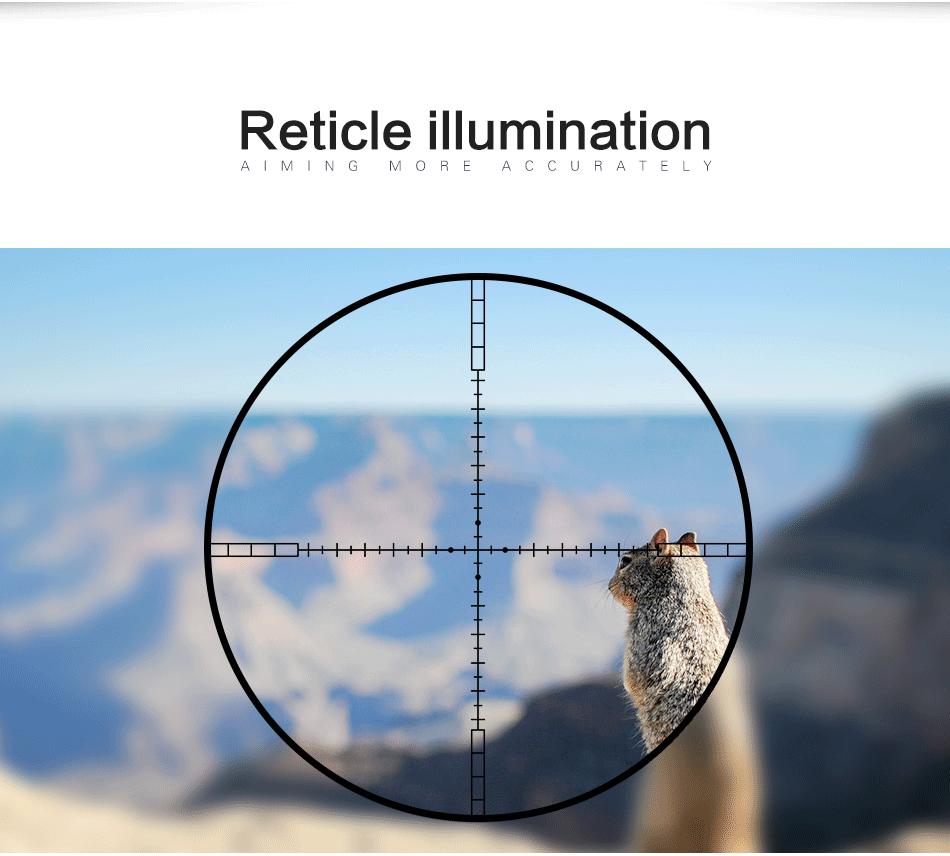 Diana 4X33 Tactical Optical Scope Green Red Cross Illuminated Scope Hunting Scope