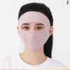 Sunscreen Mask Summer Ice Silk Anti-Uv Outdoor Sports Cycling Bike Motorcycle Scarf Breathable Thin Women Half Face Cover