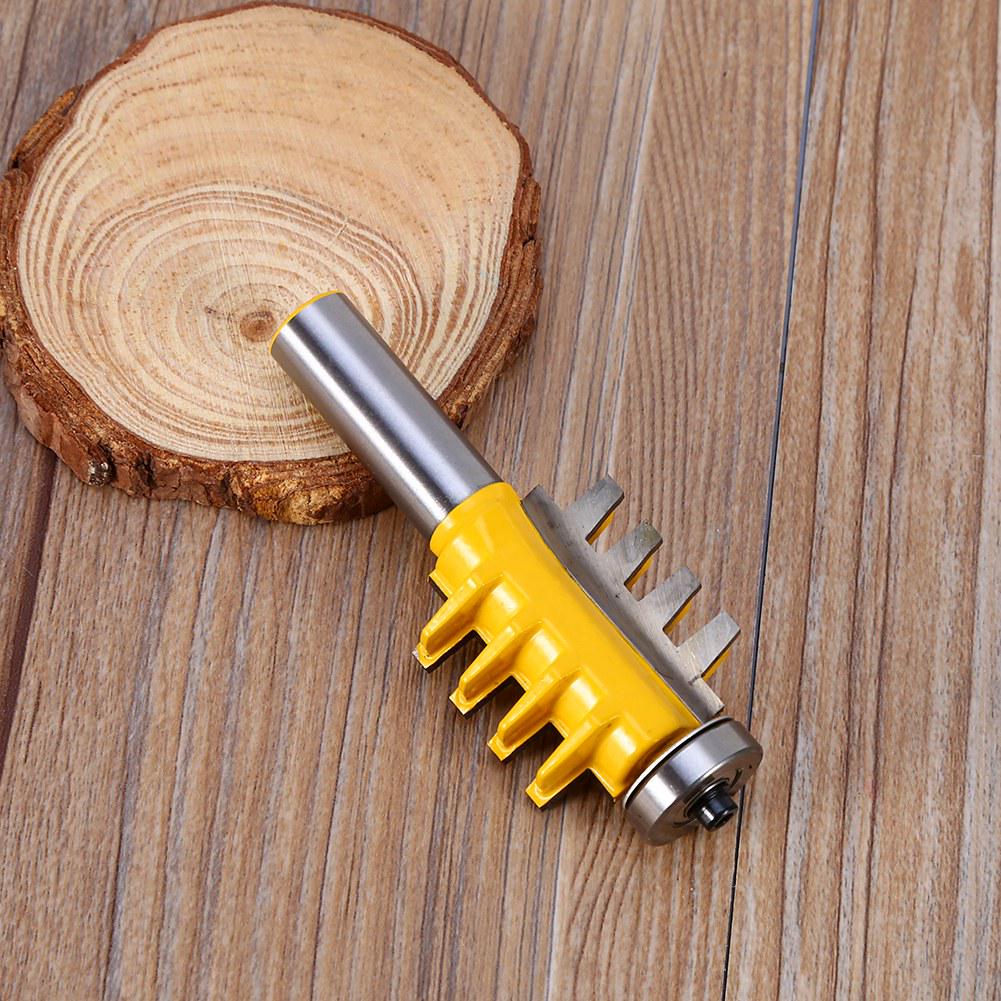 

1 2 Shank Finger Glue Joint Router Bit Cone Tenon Woodwork Cutter