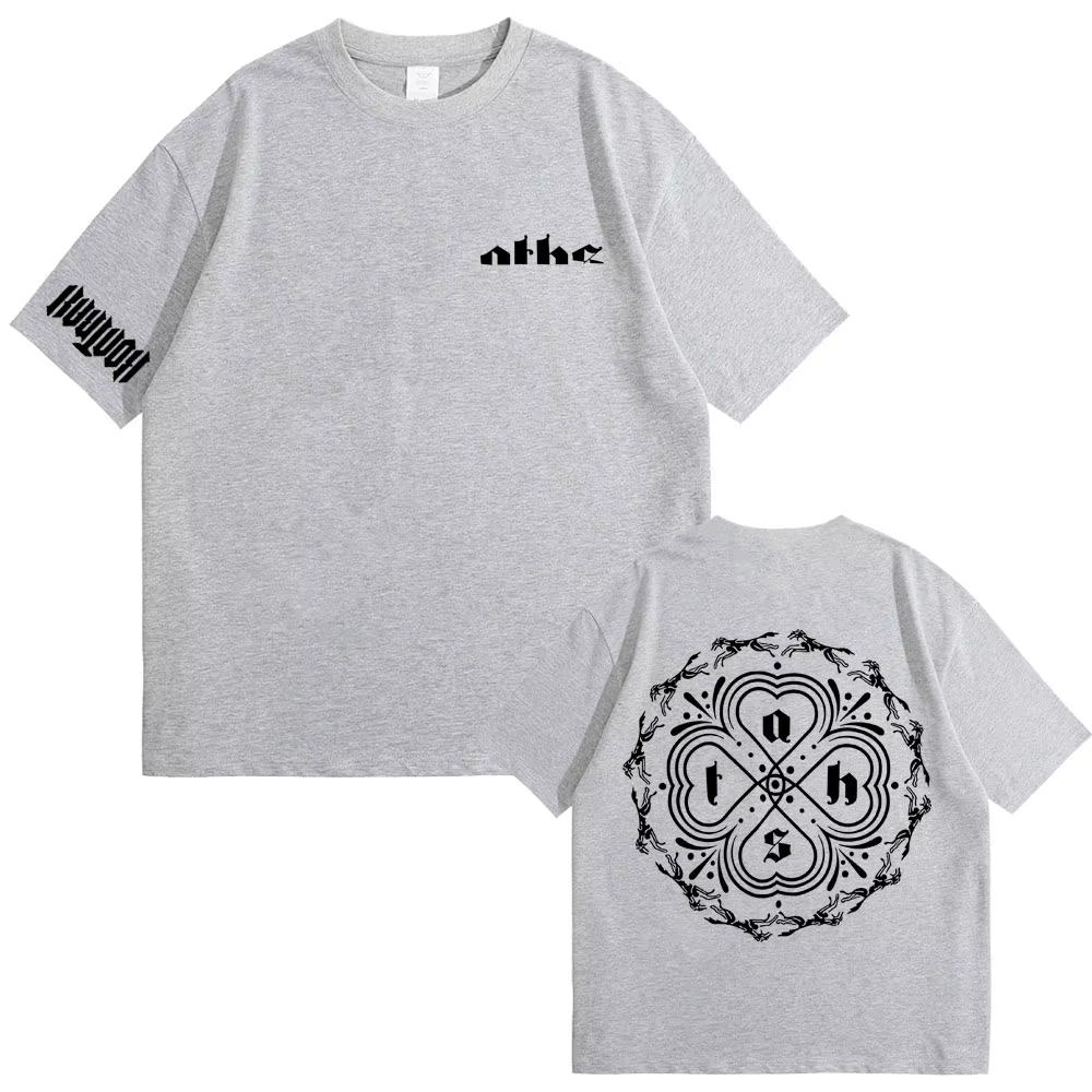 

Rapper Kontra K Augen TrauUnisex Herzen Sehen Album Graphic Tshirt Unisex Women Hip Hop Fashion Pop Music T Shirts Streetwear Unisex 4XL