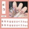 Diamond Wearing Nail Ice Culoare transparentă Flash Diamond 24 Bucăți Cutie Unghii false Finisat Nail Art de ultimă generație