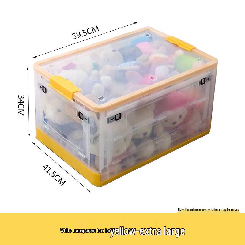 Extra Large Multifunctional Folding Storage Box with Lid