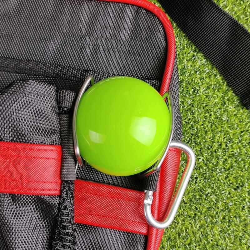 Golf Training Equipment Metal Ball Clip Corrosions Proof Construction Golf Ball Holder Clip Golf Ball Positioning Tool