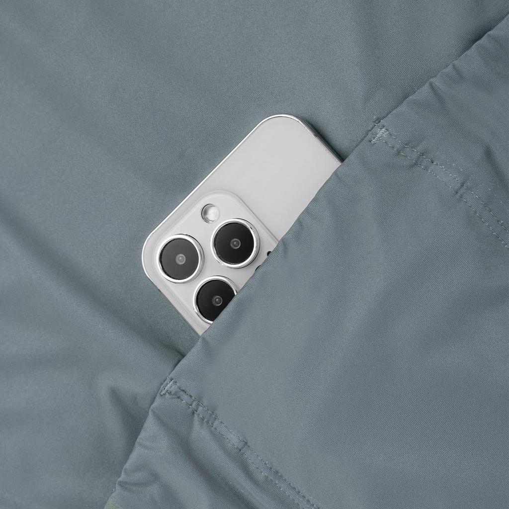 Santic Men's Short Sleeve Cycling Jersey, Spring/Summer, Lightweight, with Back Pocket, Breathable and Quick-Drying, Gray, Size S