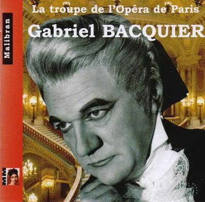 CD GABRIEL BACQUIER - Various: Singers from the Pari  CDRG211 Non Japan Classical Used