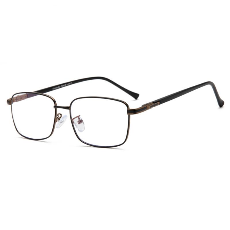 

Square Glasses Women Men Metal Eyeglasses Gold Silver Myopia Optical Spectacles Ladies Clear Glasses 0 -0.5 -1.0 -2.0 To -6.0 0