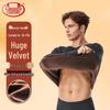 Langsana Men's German Velvet Thermal Underwear Set