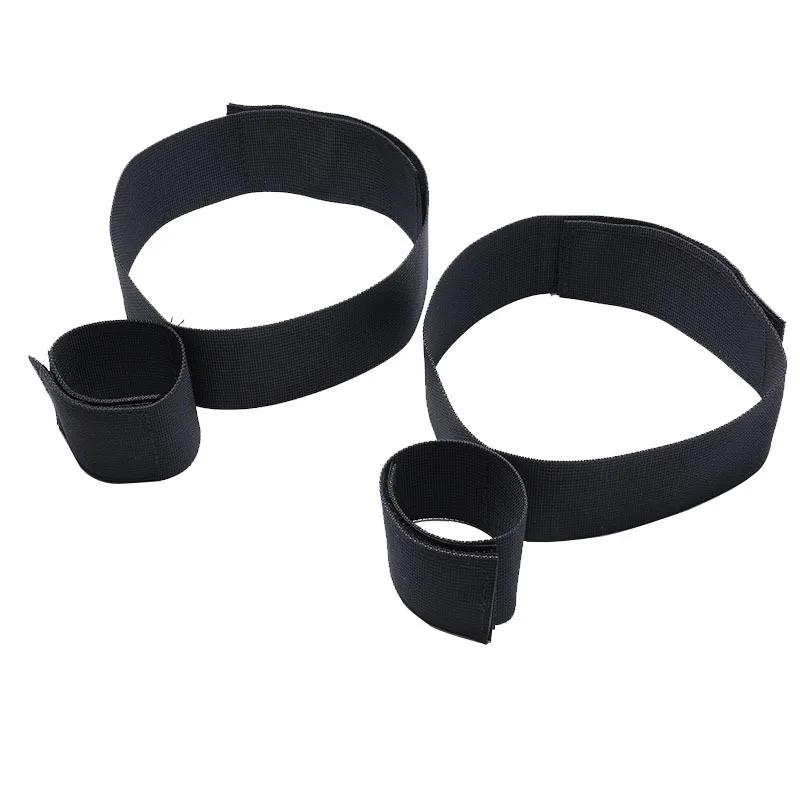 Handcuffs Bondage Set Bed BDSM Bondage Restraint Strap System Adults Wrists & Ankle Cuffs Erotic Sex Toy for Woman Couples Slave