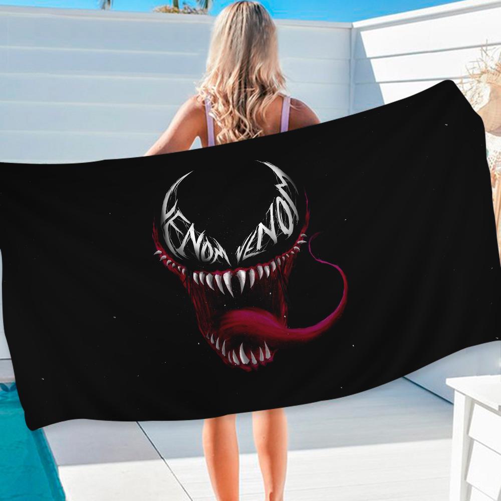 Venom Microfiber Beach Towel Absorbent Quick dry Soft Yoga Swimming Resort Mountain Climbing Towel