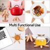 1Pc Wooden Trivets for Hot Dishes Insulated Coaster Dishes Trivet Stand Ornaments Insulation Mat Tree Coaster Dining Pot Mats