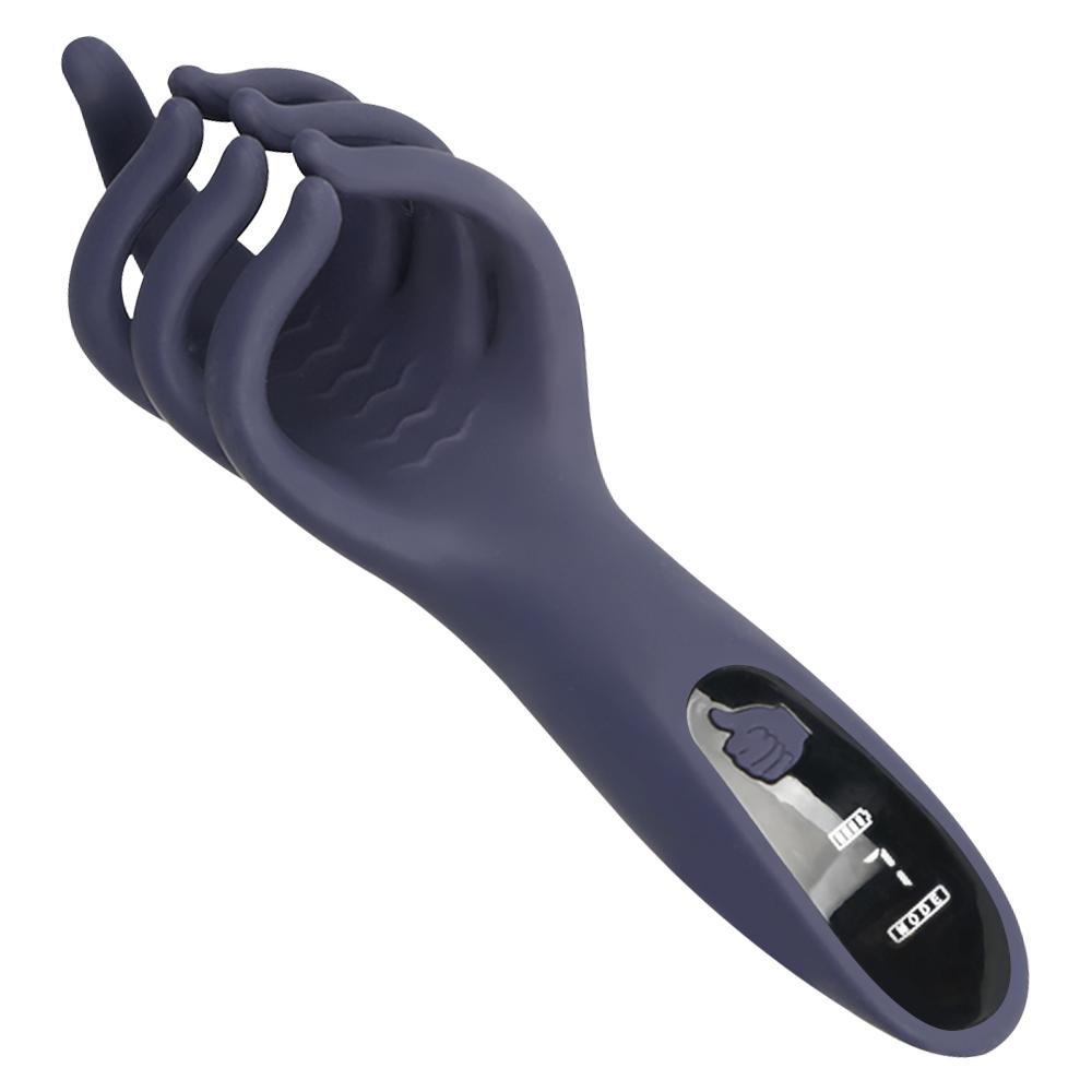 Male Masturbator Stroker for Penis Glans Clit Nipple Stimulation 9 Strong Vibrating Modes Lasting Delay Endurance Sex Toys for M