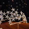 Silver Color Crystal Crown Tiara Party Rhinestone Prom Diadem Crown For Women Bridal Wedding Hair Accessories Jewelry Crown Gift