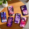 Oshi No Ko AI-Anime C-Cute Phone Case For iPhone 17, 16,15,14,13,12,11 Plus,Pro Max, Others Soft Black Cover