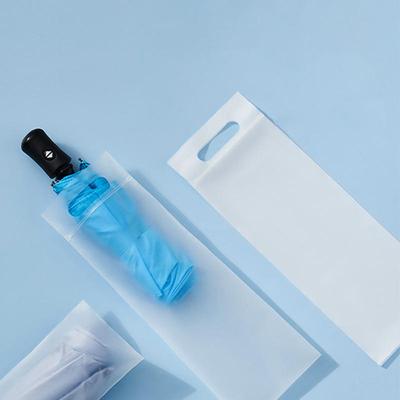 Waterproof Drawstring Umbrella Bag Semi-Transparent Umbrella Storage Bags Reusable Portable Household Wet Umbrella Bags