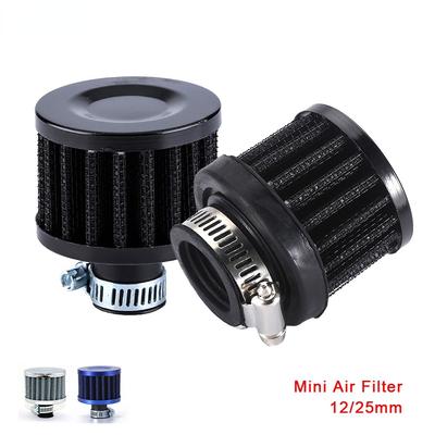 1 adet GM Hava Filtresi 25mm Motosiklet Soğuk HAVA GİRİŞİ Yüksek Akış Karter Havalandırma Kapağı Mini Solunum Filtresi HMM