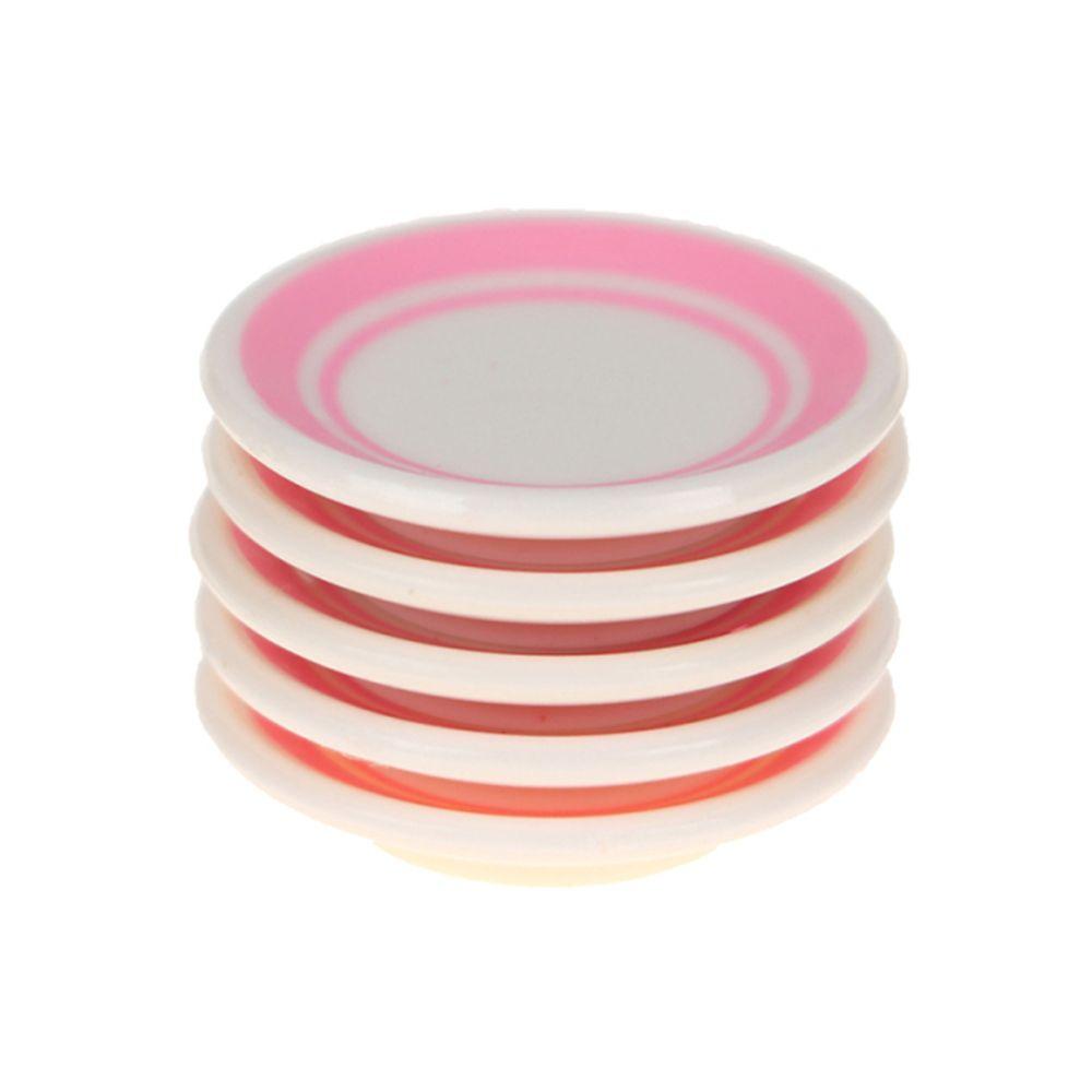 Pretend Play Toy Tableware Doll house Dinner Plates Kitchen Toys Food Dishes Photograph Props