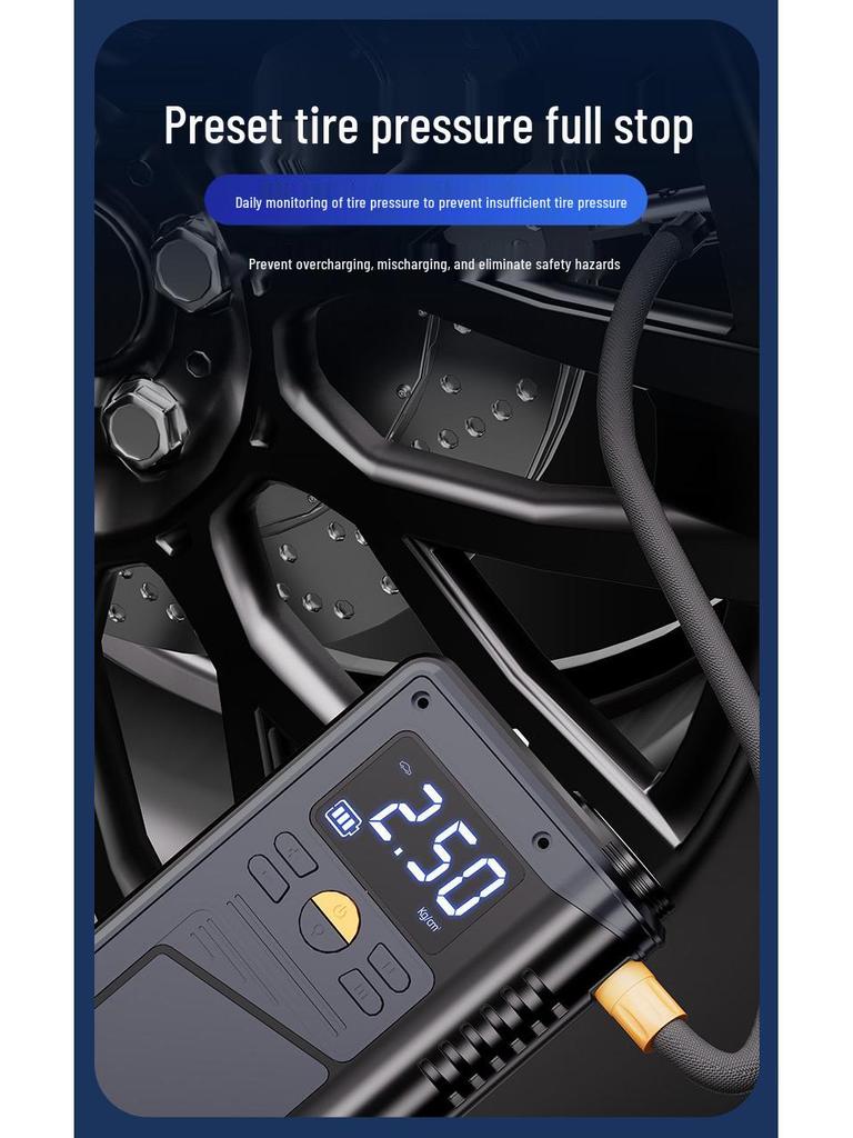 Compact Car Jump Starter & Power Bank for Emergencies