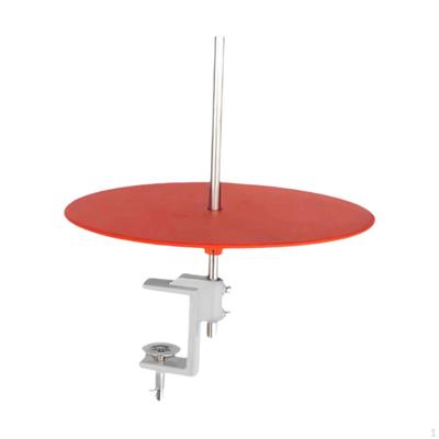 Plateau rotatif pour bordures de reliure, plaque de ruban adhésif, passepoil avec support de pince de montage, bobine