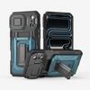 Applicable To iPhone17ProMax Cass Mecha Mobile Phone Case S24Ultra Transparent Note20 Anti-drop Protective Case