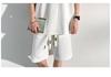 Men's Plus Size Casual Summer Two-Piece Set: Short-Sleeve T-shirt & Shorts