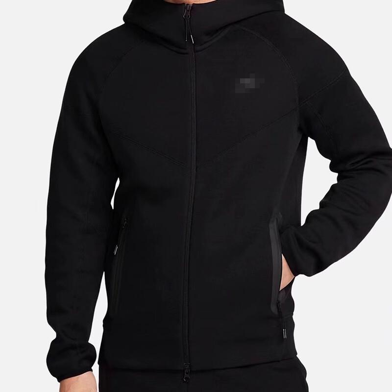 Men's Hooded Sporty Casual Knit Jacket - Spring/Autumn Versatile (FB7922)