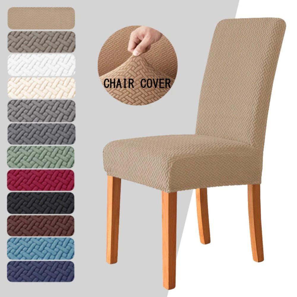 T-shaped Jacquard Chair Cover Dustproof Chair Slipcover Protector New Seat Seatch Lving Room