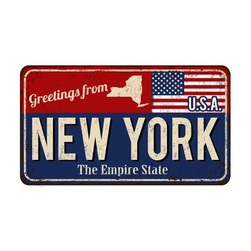 Motorcycle Metal Wall Sign, Garage Bar Decor Plaque 30x15cm