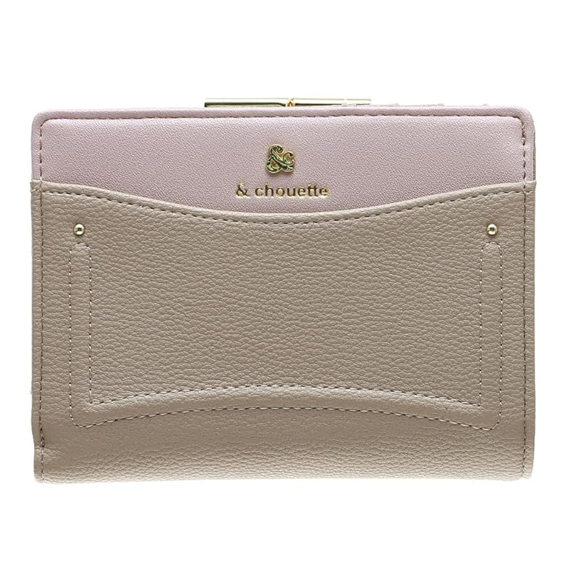 

[ONLYOU] Andschouette &chouette samantha thavasa samantha thavasa Metal fittings pouch cap folding wallet wallet bi-fold bifold bicolor ladies adult